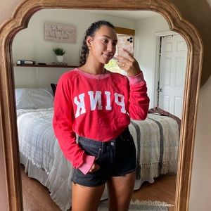 Red PINK Long Sleeve